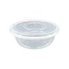 Disposable Round Takeaway Containers with Lids
