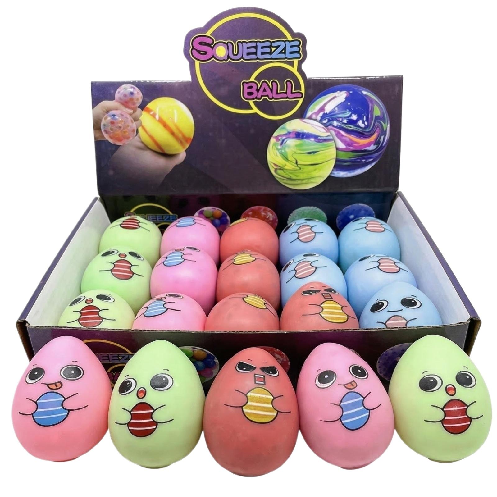 

Easter Egg Bubble Stress Relief Ball Pressure-Relief Vent Ball Color Bead Ball