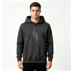 Men Hoodie Skeleton Vines Print Casual Long Sleeve Pullover Sweatshirt For Daily Wear