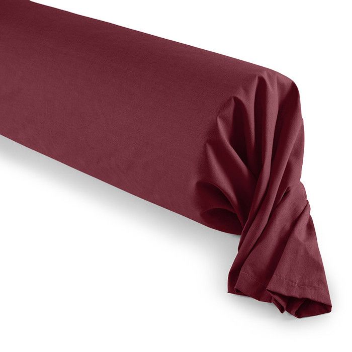 Taie de traversin 45 x 185 cm "Prémium" - Prémium Grenat