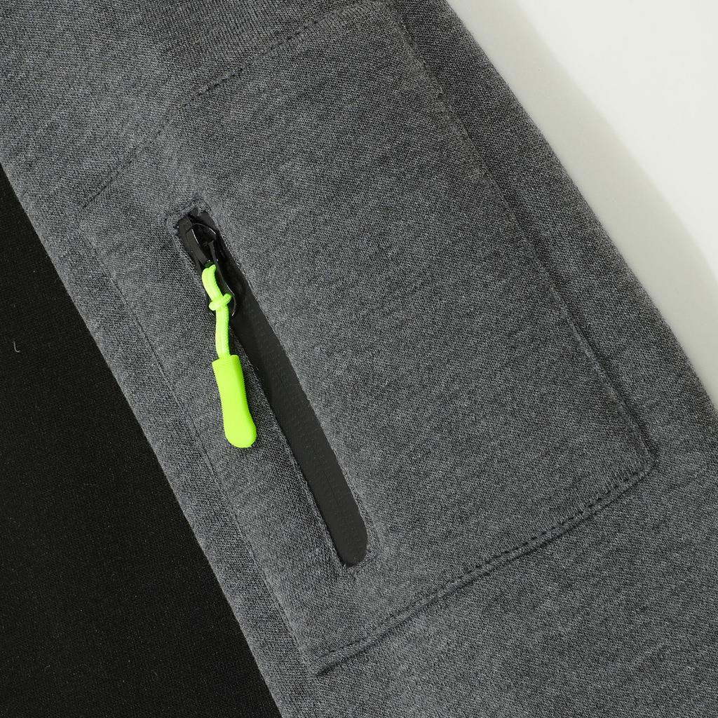 2025 Podzim/Zima Nová Pánská Ležérní Mikina s Výšivkou Zvířat, Více Zipy, Kapsa na Rukávu, Velká Mikina, Outdoorová Sportovní Mikina