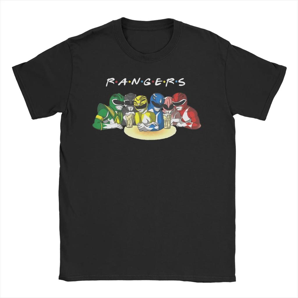 Unisex Unisexs Tshirts The Pink Power Rangers Vintage Pure Cotton Tee Shirt Short Sleeve T Shirts Crew Neck Clothing Party