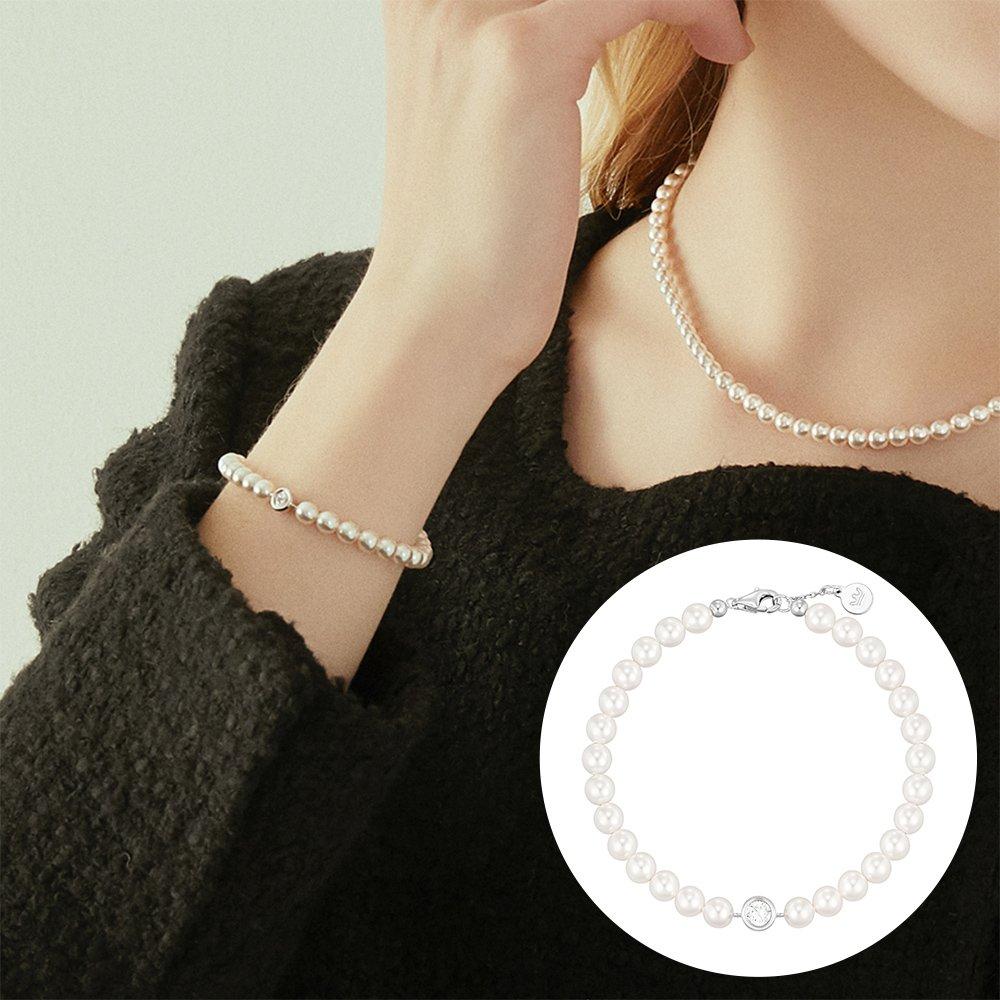 Basic Perlina Pearl Bead Bracelet 5Mm (Jjp1Bi3Bs204Sw7S0)