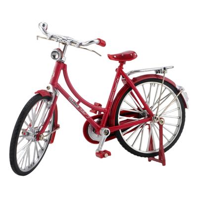 Vintage Mountainbike-Modell für Kinder Mini Retro-Stil Legierungsfahrrad-Figur Desktop-Dekoration Perfekt für Zuhause oder Büro