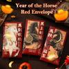 Horse Year 2026 Red Envelopes Chinese New Year Red Envelopes Spring Festival Party Favors Lunar Year Of The Horse Red Pockets