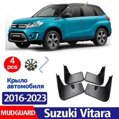 FOR Suzuki Vitara 2016- Mudguard Fender Mud Flap Guards Splash Mudflaps Car Accessories Auto Styline Front Rear 4pcs