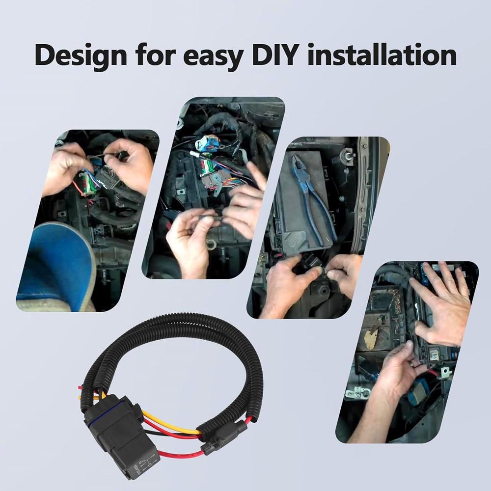 Industrial Wiring Harness set Replaces 68269523AD Hassle free Replacement Vehicle Accessories Simple Install for Ram1500