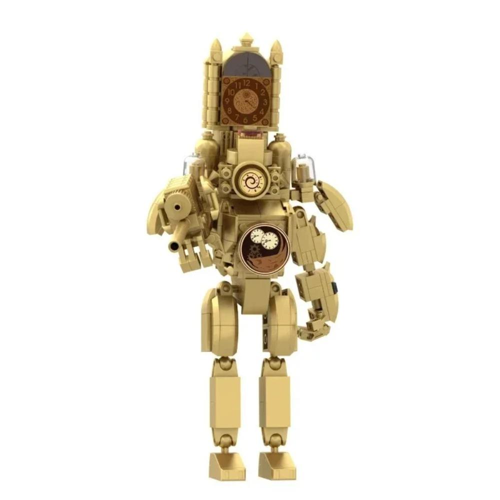 Titan Flying Dragon Drill Man Pencil Warrior Clock 4.0 CPU Tv Skibidi Toilet Building Blocks Bricks Toys For Kid Birthday Gift
