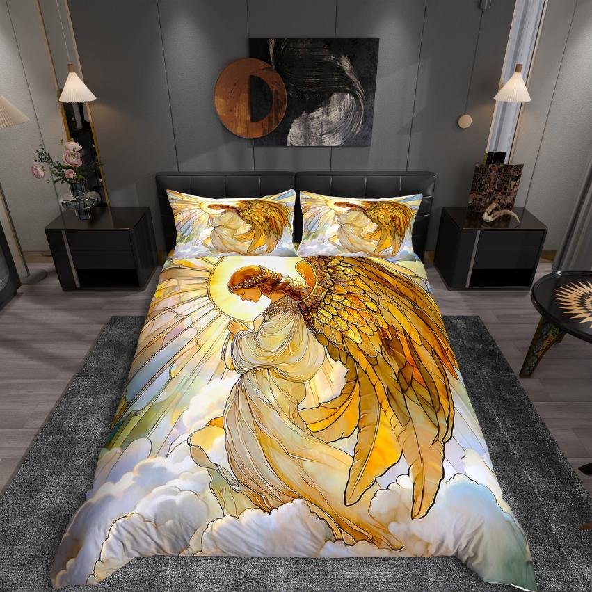 

Homewish Retro Butterfly Duvet Cover Set,Rustic Flower Sunflower Comforter Cover Set,Modern Aesthetic Art Bed Set For Girls DE XS 100x135cm 2pcs&set