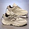 Mens Sneakers Chunky Breathable Low Top Sport Shoes Casual 2024 New Comfortable Walking Running Tennis Shoes for Male