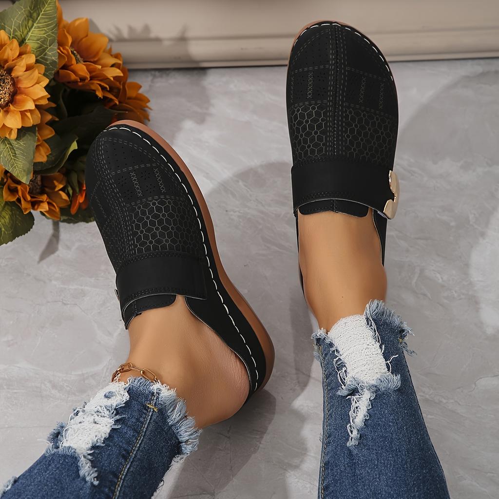 Plus Size Women's Fashion Casual Slides Comfortable and Breathable Women Shoes