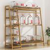 Bamboo Floor-Standing Clothes Rack & Wardrobe Organizer