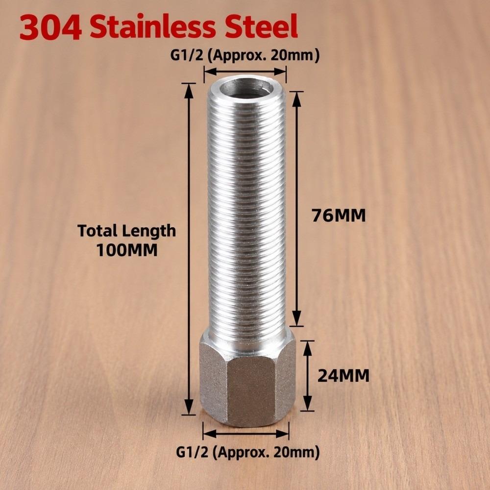 Hex Head Stainless Steel Coupling Female To Male Coupler for Water Gas Oil Pipe