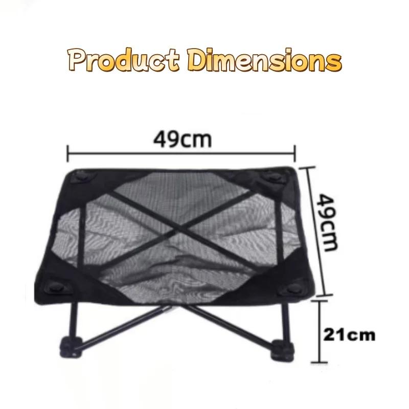 Raised Mesh Elevated Dog Bed,Cat Bed,Breathable Puppy Sleeping Cot Pet Bed For Indoor Outdoor Camping Garden Balcony.