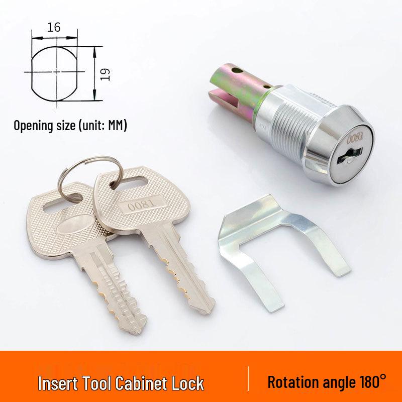 WT9902 Multi-Purpose Lock: File Cabinet, Drawer, Toolbox, Mailbox, Metal Cabinet