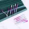 Professional Manicure Set Rainbow Stainless Steel Nail Cuticle Nipper Pusher Dead Skin Remover