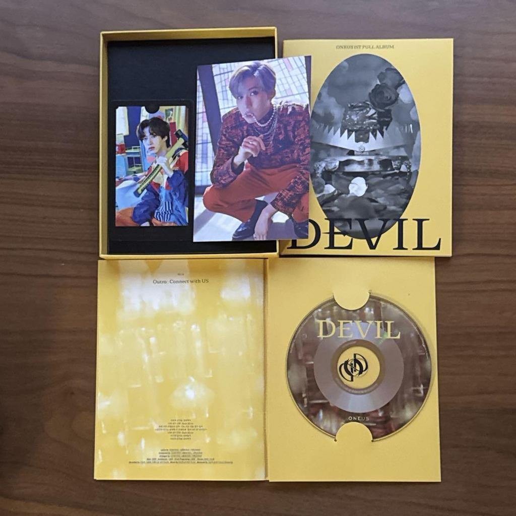 [USED] ONEUS Devil: Vol.1 (Yellow Ver.)