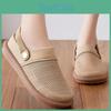 Hollowed Summer Women For Sandals Out Mesh Shoes Japanese Minimalist Baotou Slippers Soft Soled Casual Shoes