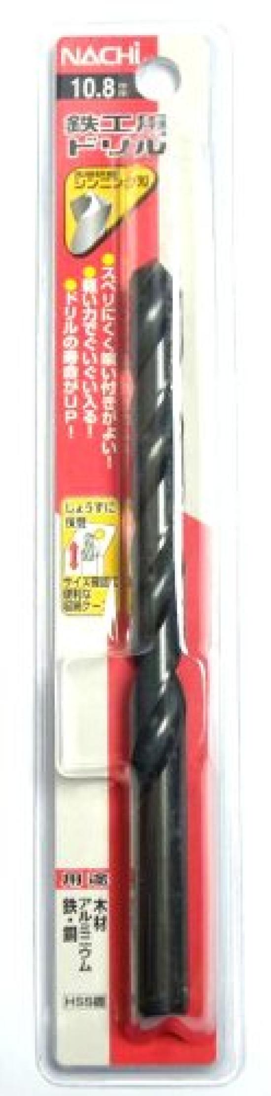

Fujikoshi NACHI Metalworking 1 Thinning Drill, Piece, 10.8mm (Metalworking)