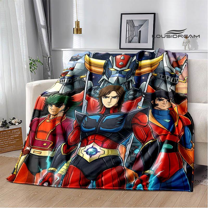 UFO ROBO GRENDIZER GOLDORAK blanket Picnic blanket Warm blankets Outdoor Blanket Home bedlinings blankets for beds Birthday Gift