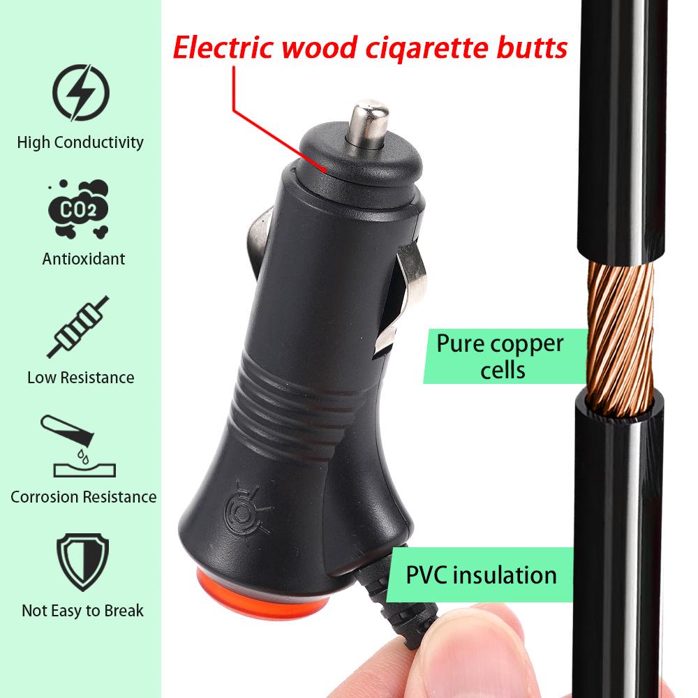 Uniwersalne 12V 24V Samochodowe Gniazdo Zapalniczki Rozdzielacz Wtyczka Złącze Adapter Zasilania Z Włącznikiem/Wyłącznikiem Ładowarka Zasilanie