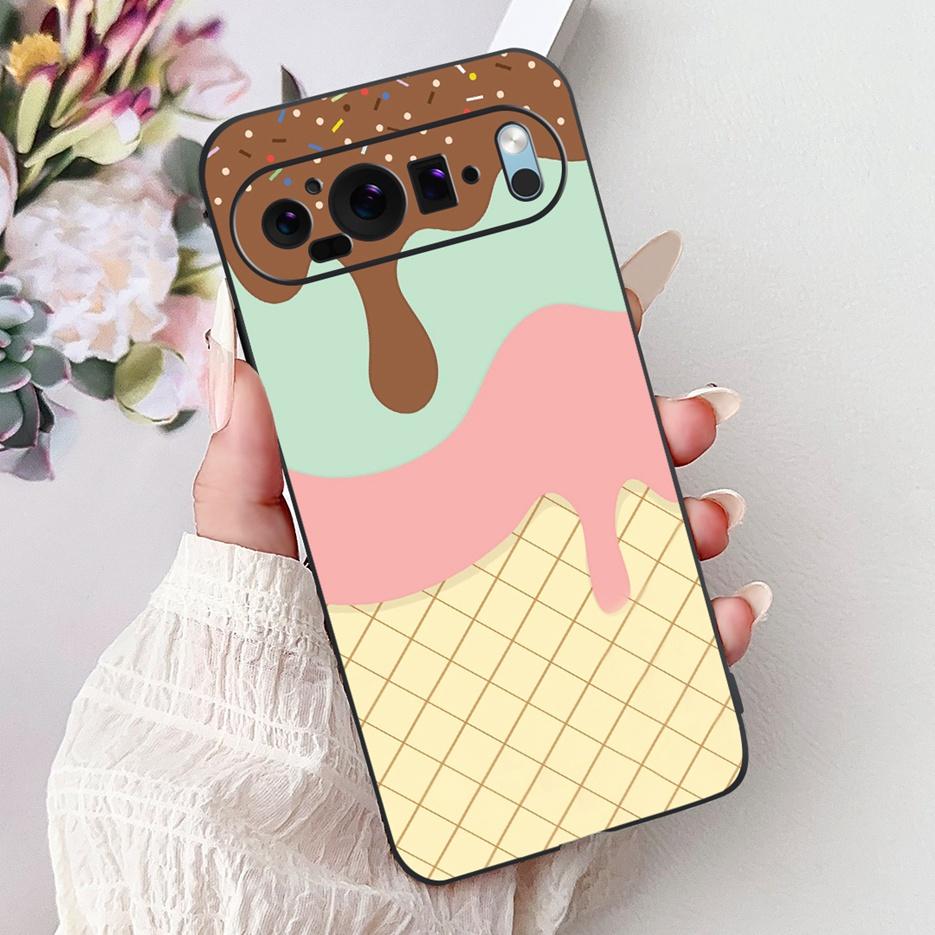 For Google Pixel 9 Pro Case Pixel9A New Fashion Painted Cover Soft TPU Phone Case For Google Pixel 9A Pixel9 Pro Back Cover Bags