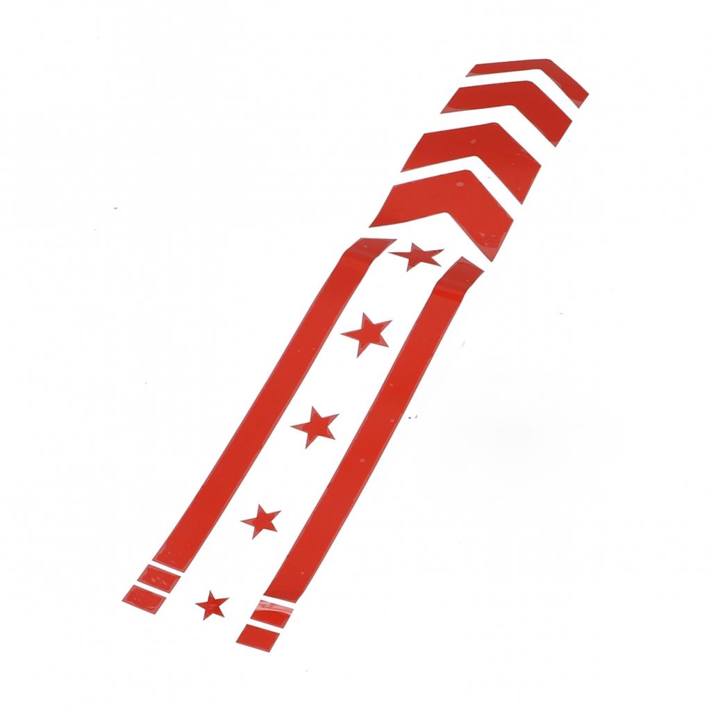 Customizable Reflective Motorcycle Arrow Decals Stand Out from the Rest