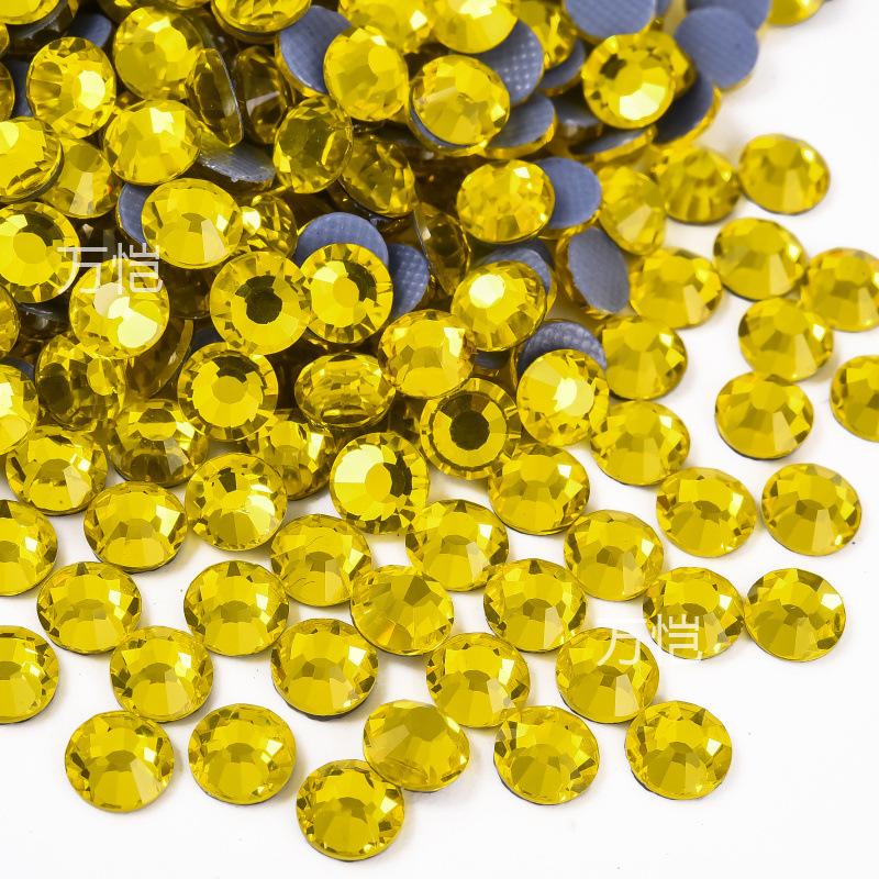 

Имитация австрийского горячего бриллианта, стеклянные стразы, термоклей, дно, чехол для мобильного телефона своими руками, косметические аксессуары для одежды SS6 1.9-2 1440pcs/bag