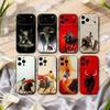 B-Bullfight Bull F-Fighter M-Matador Phone Case For iPhone 17,16,15,14,13,12,11 Plus,Pro Max,XS,Soft Silicone Black Cover