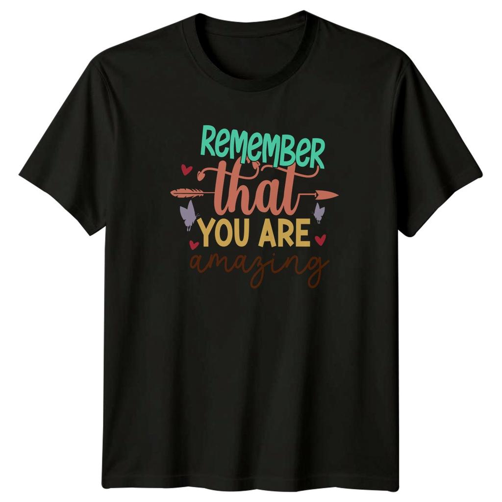 Remember That You Are Amazing Unisexs TShirt Boho Motivation Gift For Her