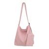 Large Capacity Underarm Bag Women's Pleated Bag Casual Commuter Shoulder Bag Casual Solid Color Bag Women's Simple Messenger Bag