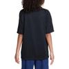 Nike Solid Logo Crew Neck Short Sleeve T-Shirt Kids tops HJ3771-011
