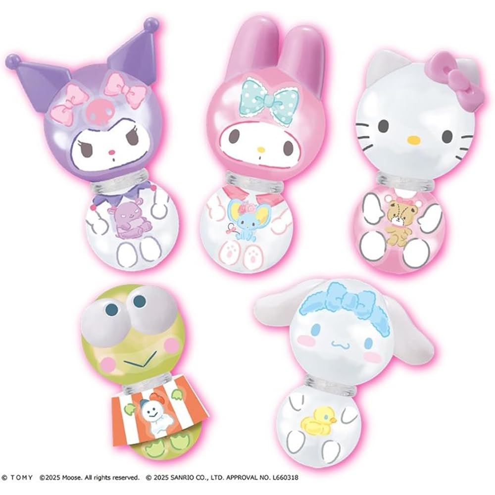 Takara Tomy Woonies Pumpul Premium Set Sanrio Characters Toy Set