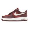 Nike Air Force 1 07 Tênis Confortáveis Macios de Cano Baixo Tênis Femininos Vermelho IR0485-611