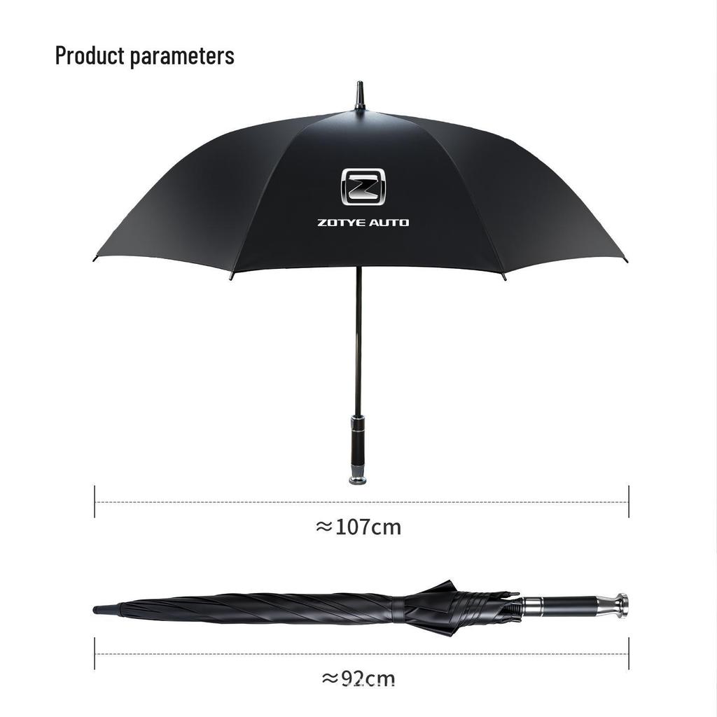 Zotye RS7 Z700 X5 X7 T600 Car Umbrella: Long Handle Sun and Rain Shade
