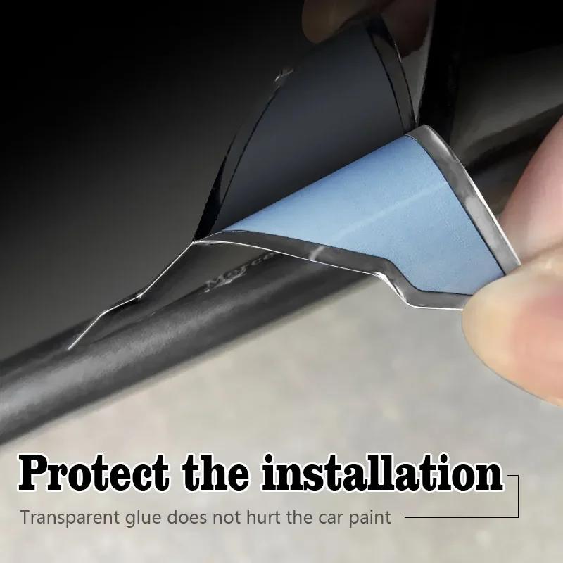 2026 Forró Autómatrica 4 db Autóajtó Sarokvédő Karcolásvédő Matrica Peugeot 408 4008 308 3008 Rifter 5008 508 20-hoz