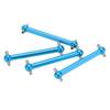 4pcs RC Metal Dog Bone Drive Shaft Front and Rear   Dog Bone for    02B 1Celsius10 RC Car Upgrade Parts