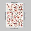 Clay Transfer Paper Water Soluble Clay Transfer Paper, Flower Leaf Butterfly Clay Transfer Sheets for Jewelry Making