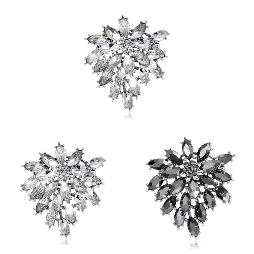Elegant Alloy Tassel Brooch For Women With Adjustable Clasp For Formal Attire