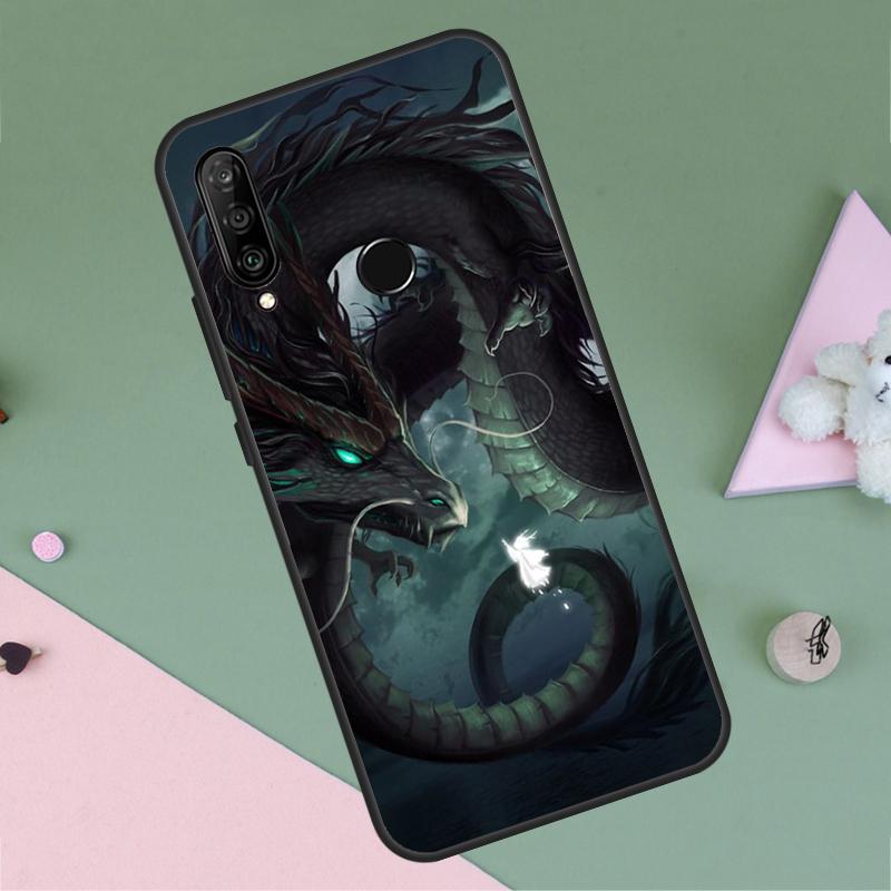 Legendary Dragon For Huawei Nova 9 10 SE Y91 Y61 Y90 Y70 Y60 Y72 12s 12i 11i 7i 8i P60 Pro P30 P40 Lite Case