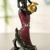African Figurine Women Figure Art Piece for Bedroom Living Room Office Home