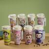 Lily of the Valley Cup Cartoon High Value Thermos Cup Cute 3D Printing Pattern Gift Double Drink Straw Cup