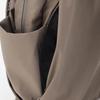Isaac Nylon Taffeta Travel Daypack 2004006 Dark Greige (27)