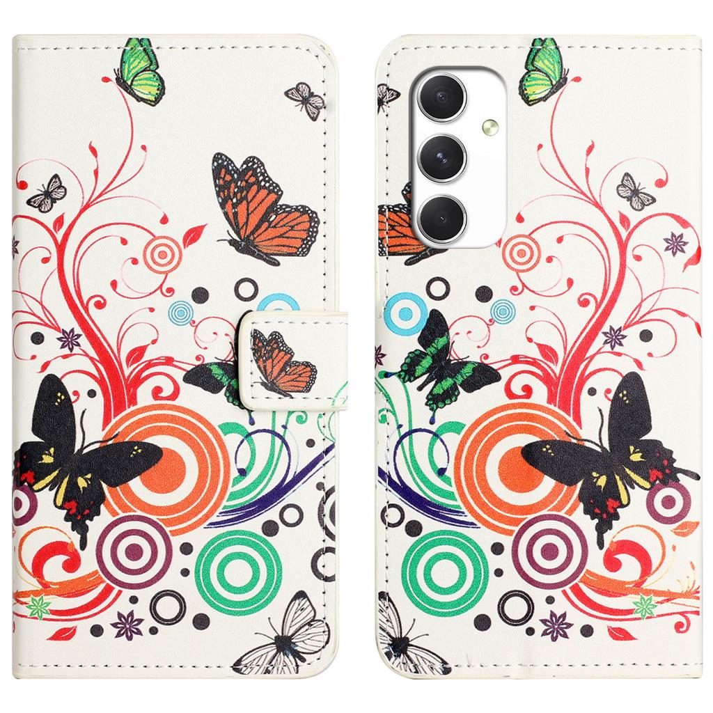 For Samsung Galaxy A16 5G/A16 4G Case Pattern Print PU Leather Wallet Phone Cover