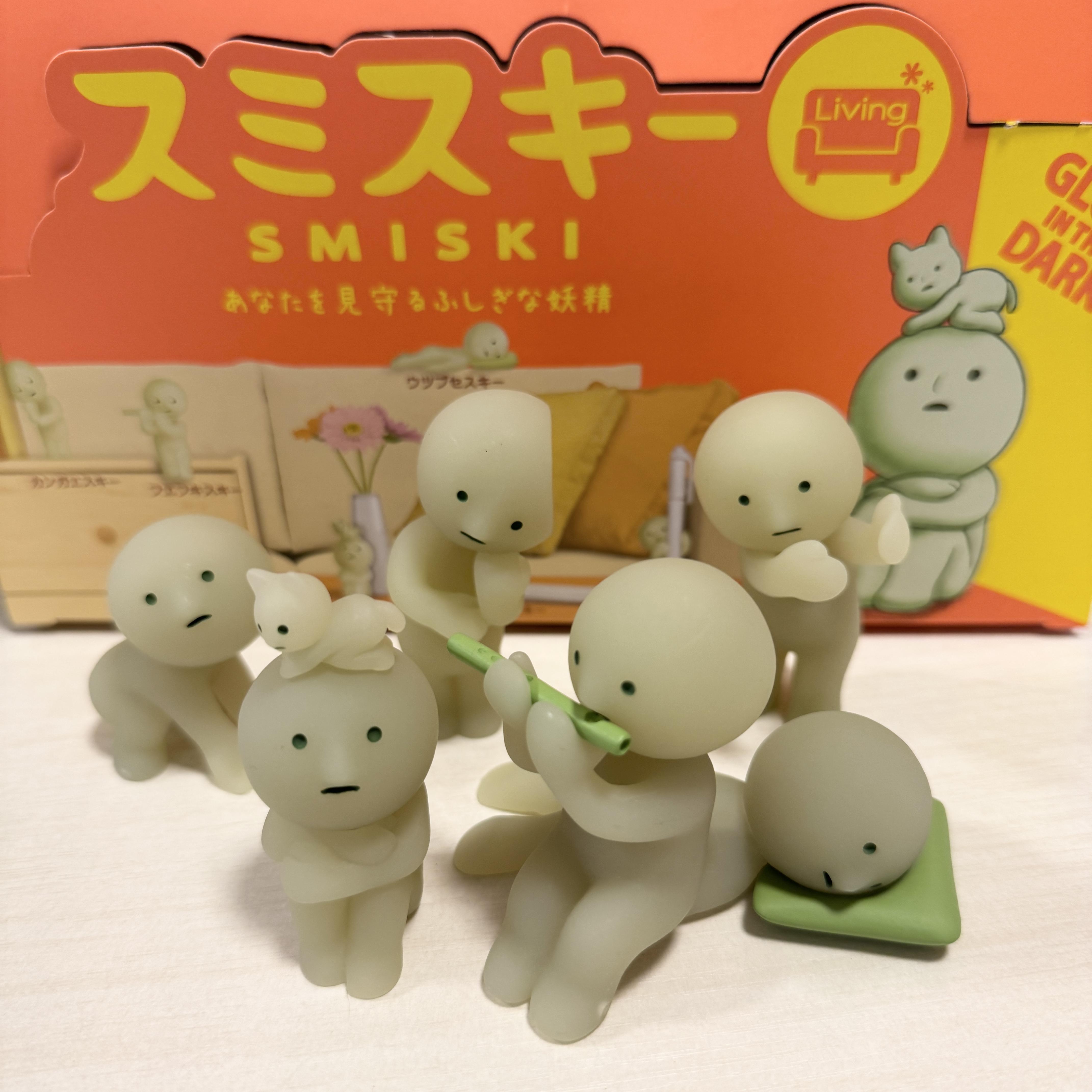 

Б/у SMISKI Living Series Mini Figure 6 Types Set No Box