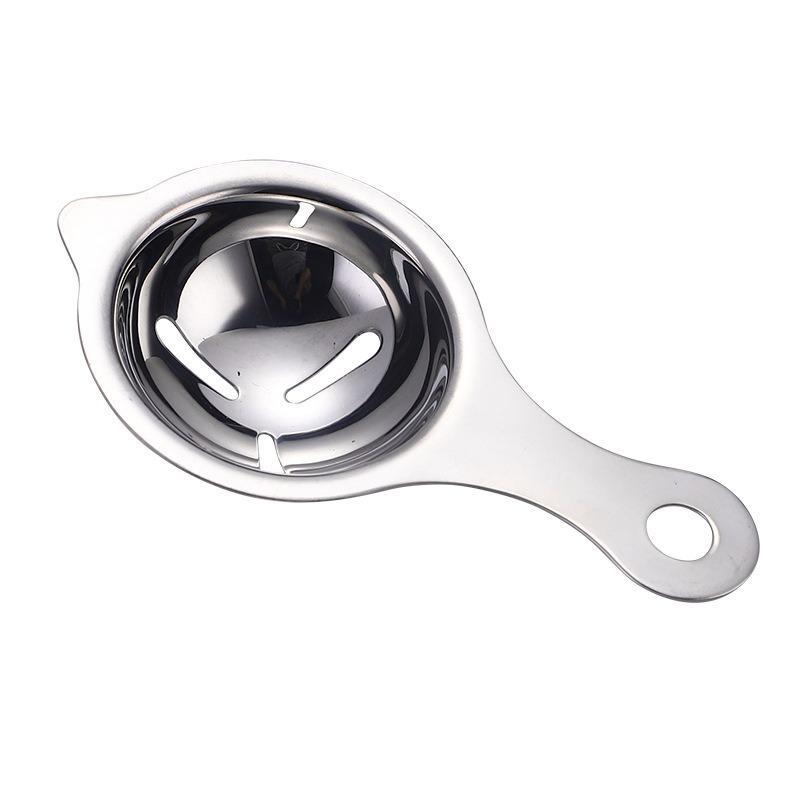 Egg Separator Egg Yolk White Filter Eggs Divider Stainless Steel Sieve Kitchen Gadget Baker Tool