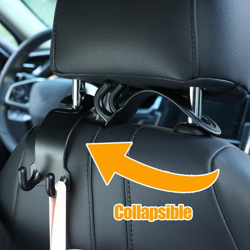 Haken für die Rückenlehne des Autositzes, universelle multifunktionale Haken für die Kopfstütze des Autos, Handyhalterung, Auto-Innenaufbewahrung, Hängehaken