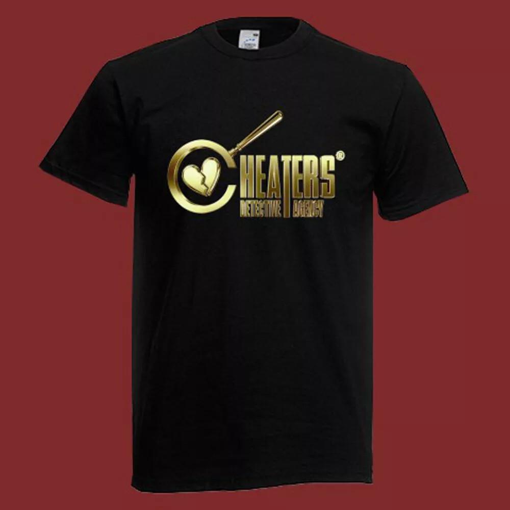 Cheaters Detective Agency Men s Black T-Shirt Size S-5XL Unisex T-Shirt S