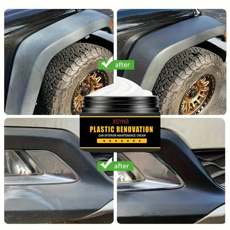 Självförnyande kräm, ABS-hartsreparationskräm, instrumentpanel, däck, säte plast bilinteriör förnyelse, anti-aging blekande reparationskräm