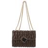 Chic Stylish Quilted Shoulder Bag Trendy Pu Square Crossbody Purse For Women 2024